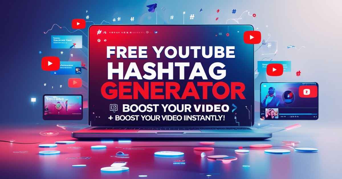 Free YouTube Hashtag Generator Tool | Boost Your Video Instantly!